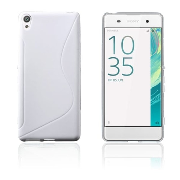 Lagerlöf S-form TPU-skal till Sony Xperia XA / XA Dual - Vit Vit