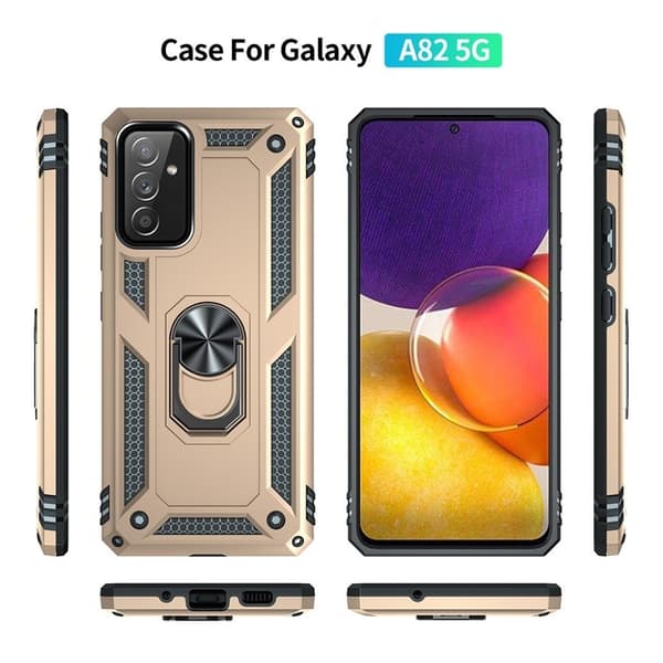 Bofink Combat Samsung Galaxy A82 5G Etui - Guld Gold