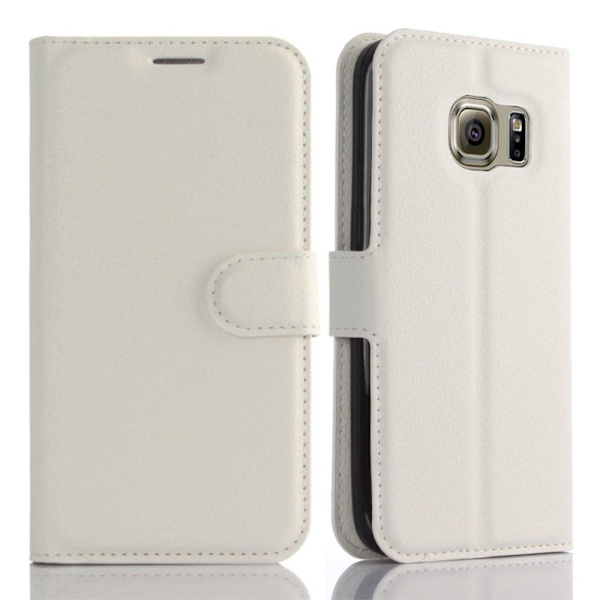 Classic Samsung Galaxy S7 Läppäkotelo - Valkoinen White