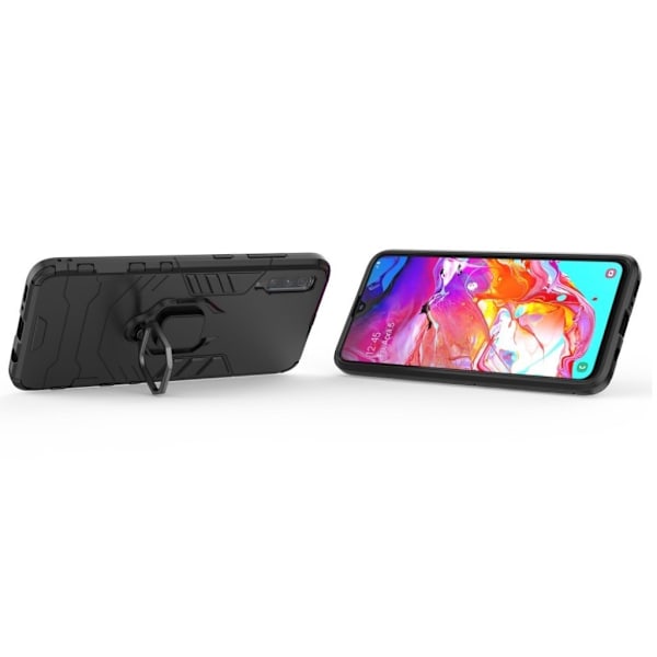 Ring Guard Samsung Galaxy A70 skal - Svart Svart