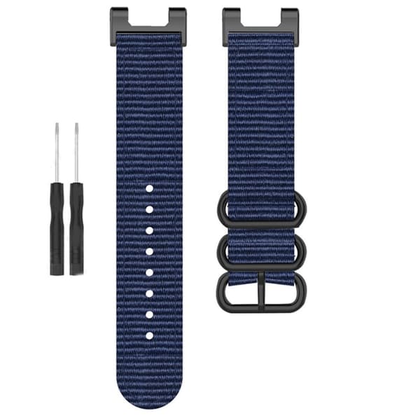 Amazfit T-Rex Pro / T-Rex / Ares klokkerem i nylon - Blå Blue