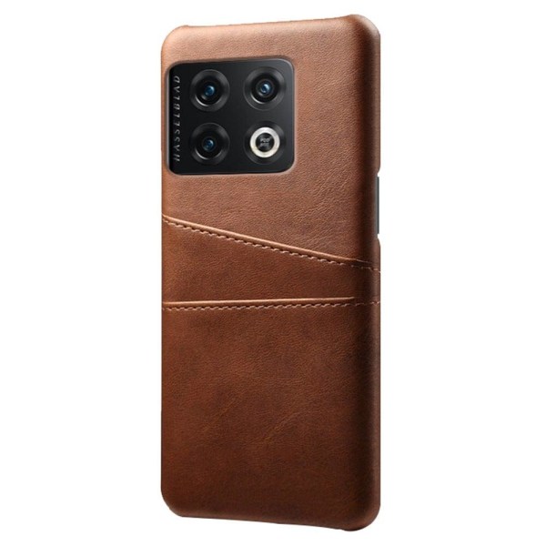 Dual Card Etui OnePlus 10 Pro - Brun Brown