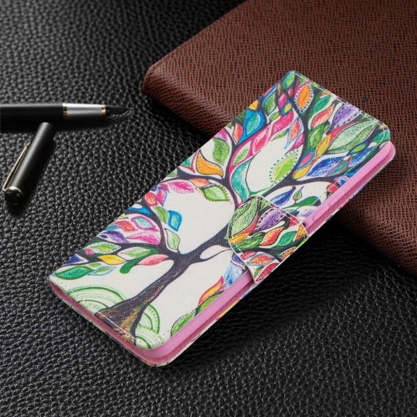 wonderland Huawei Y7A / P Smart 2021 flip etui - livstræ Multicolor