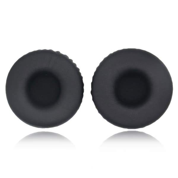 1 par Sony MDR-XB650BT JZF-184 ørepuder i læder - Sort Black