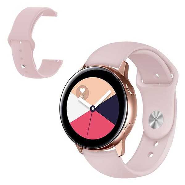 Universal cool silicone watch band - Light Pink Rosa
