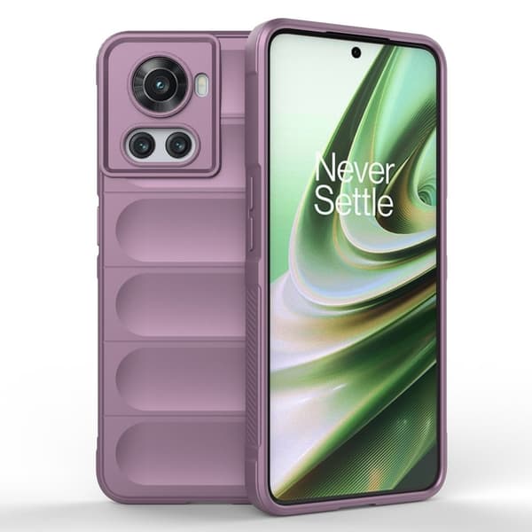 Blødt grebsformet cover til OnePlus 10R / OnePlus Ace - Lilla Purple