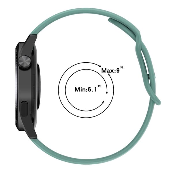 Enkel justerbar urrem i silikone til Samsung Galaxy Watch - Orange Orange