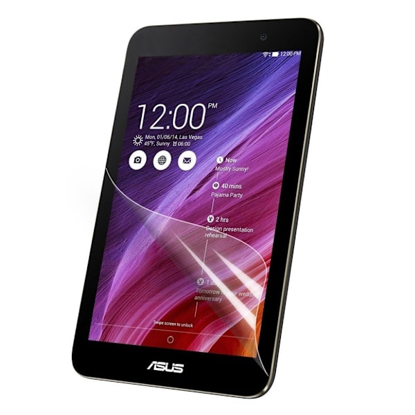 3-pack Asus MeMo Pad 7 HD kirkas näytön suojakalvo Transparent