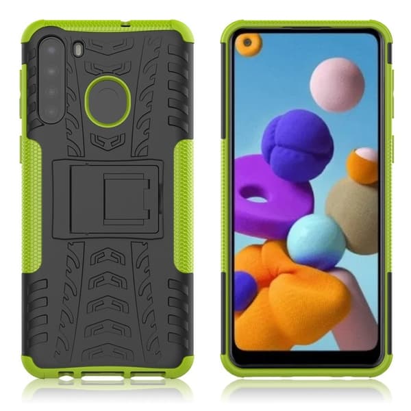 Offroad Samsung Galaxy A21 skal - Grön Grön