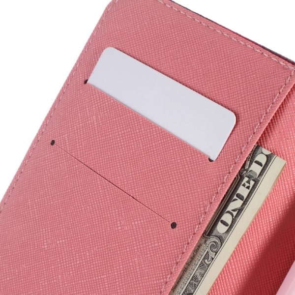 Hagerup flip-etui i læder til HTC 10 - Keep Calm And Sparkle Multicolor