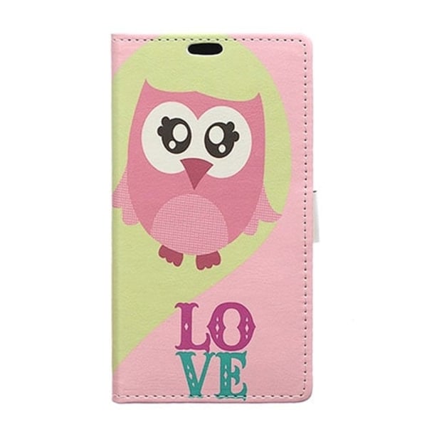 Moberg LG G4s Läder Fodral - Rosa Uggla Rosa