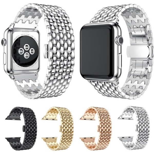 Apple Watch Series 5 40mm aluminuim urrem - Sølv Silver grey