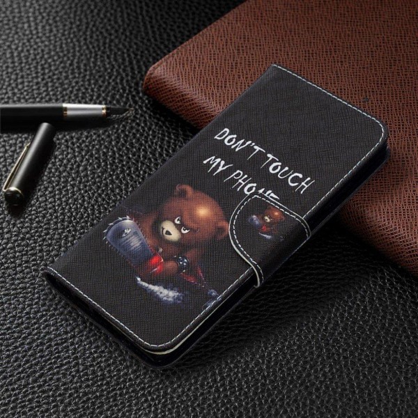 Wonderland Samsung Galaxy Note 20 flip case - Bear Brown