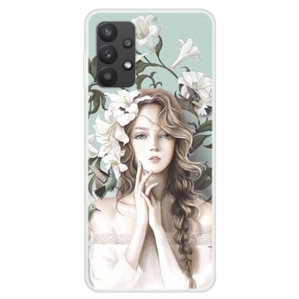 Deco Samsung Galaxy A32 kotelot - Tyttö Multicolor
