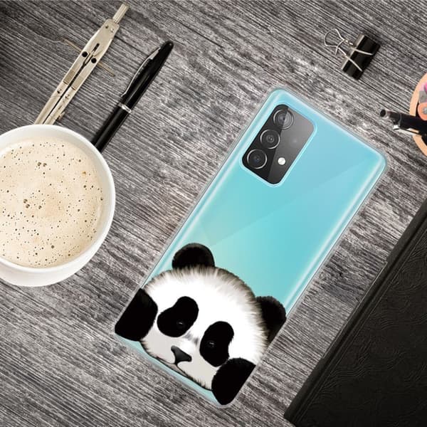 Deco Samsung Galaxy A72 5G kotelot - Panda White