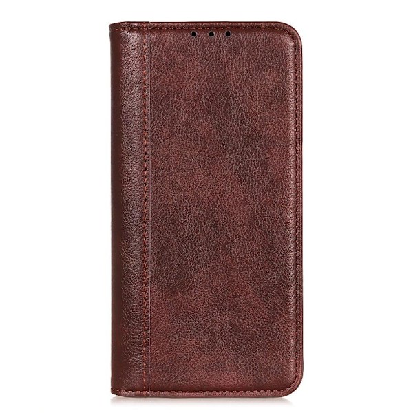 Aito nahkakotelo magneettisuljuksella OnePlus 11R / OnePlus Ace 2 - Ruskea Brown
