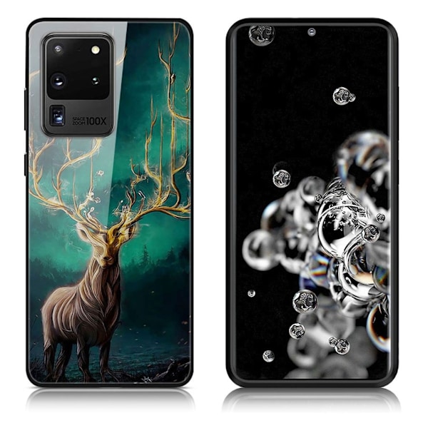 Fantasy Samsung Galaxy S20 Ultra kuoret - Hirvi Multicolor