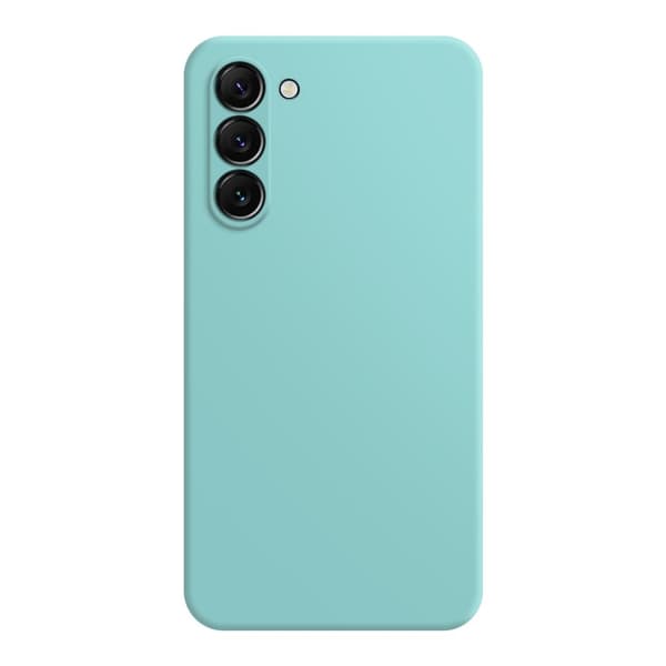 Mikrofiberforet blødt gummi Samsung Galaxy S24 cover - Grøn Green