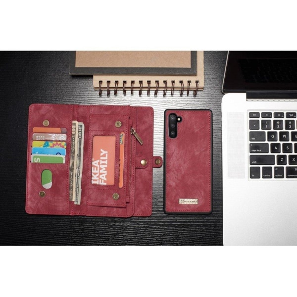 CaseMe Samsung Galaxy Note 10 2in1 Etui - Rød Red