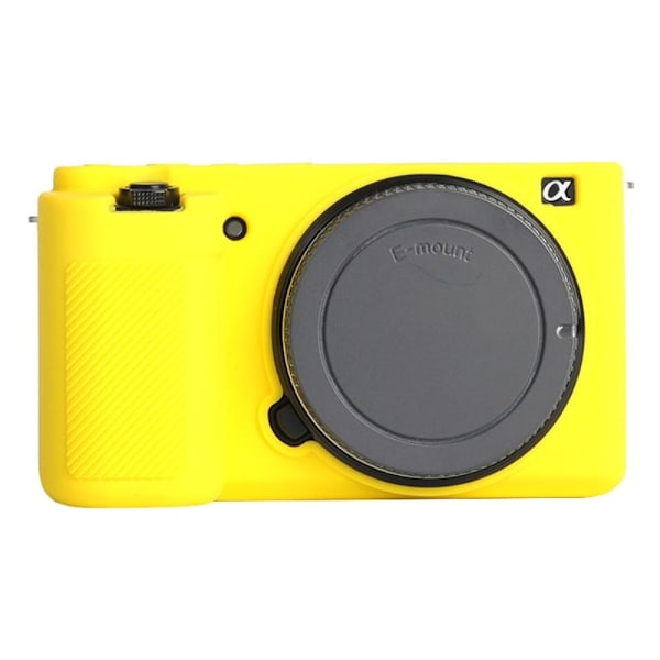 Silikonskydd för Sony ZV-E10 - Gul Gul