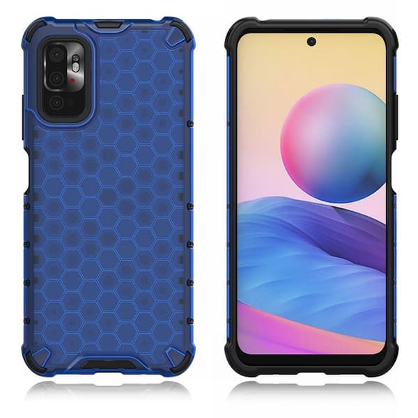 Bofink Honeycomb Xiaomi Redmi Note 10 5G kotelot - Sininen Blue