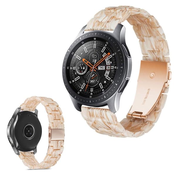 Resin design rem til Huawei Watch GT devices - Beige Beige