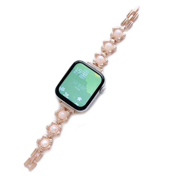 Apple Watch Series 8 (45 mm) / Watch Ultra metalurrem i smykkest Pink