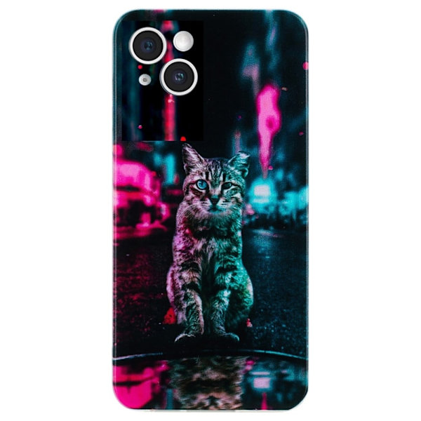 Deco iPhone 15 kotelot - Valo Ja Kissa Multicolor