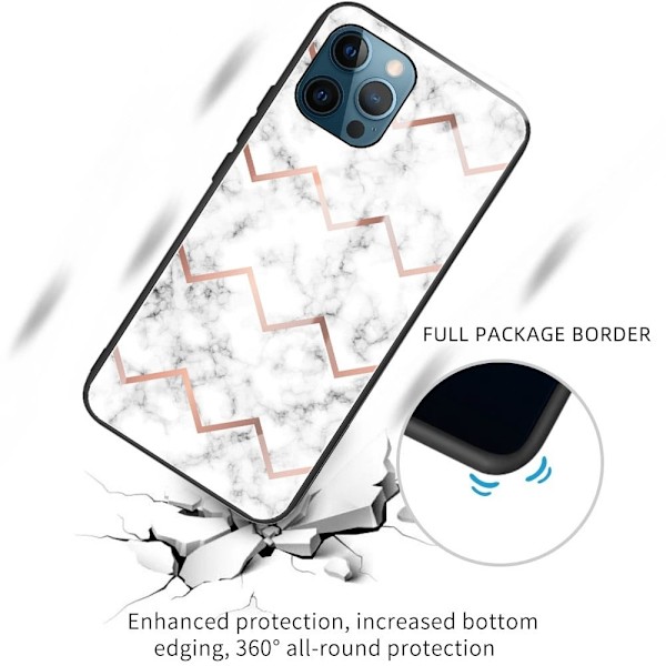 Fantasy Marble iPhone 15 Plus Cover - Hvid Marmor White