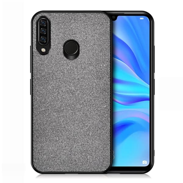 Berlin Honor 10 Lite kuoret - Kaikki kangas / vaaleanharmaa Silver grey