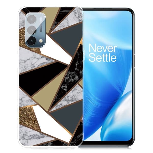Marmordesign OnePlus Nord N200 5G deksel - Jordiske Marmorfragmenter Multicolor