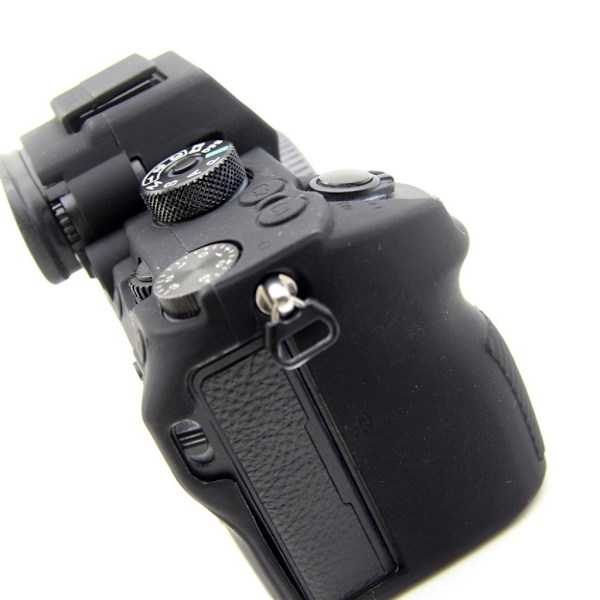 Sony Alpha A9 blødt silikone etui - Sort Black