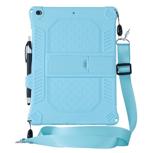 iPad 10.2 (2019) / Air (2019) solid theme leather flip case - Ba Blå
