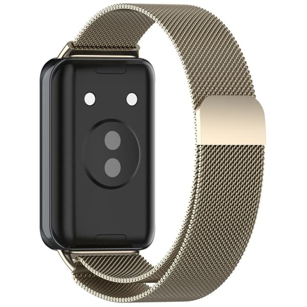 Honor Band 9 Smart Watch Band Metal Milanese Strap Replacement - Stjärnljus Silvergrå