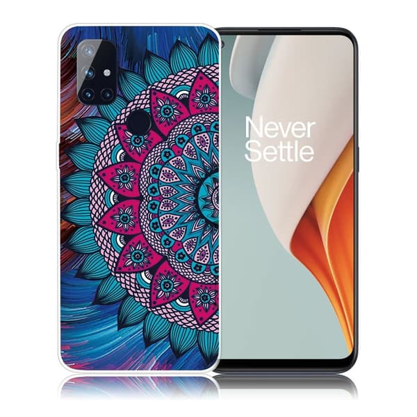Deco OnePlus Nord N100 skal - Blommönster multifärg