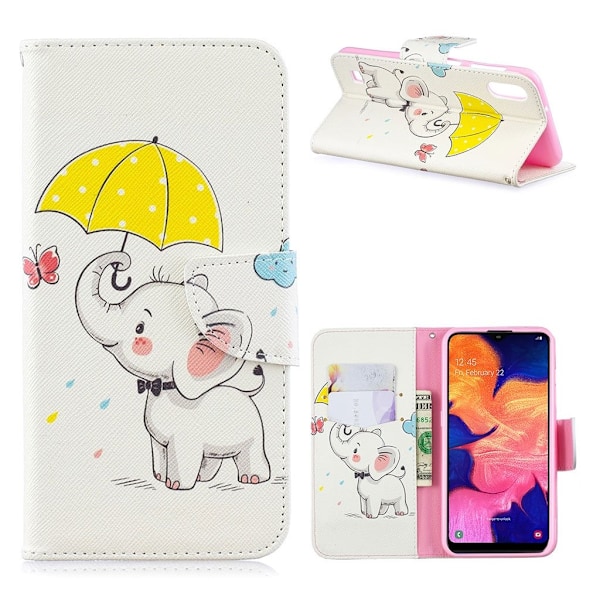 Wonderland Samsung Galaxy A10 fodral -Vit Vit