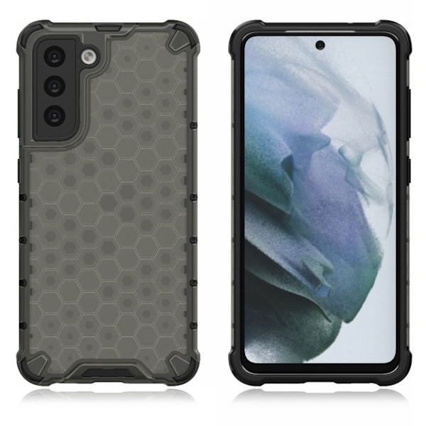 Bofink Honeycomb Samsung Galaxy S21 FE Etui - Svart Black