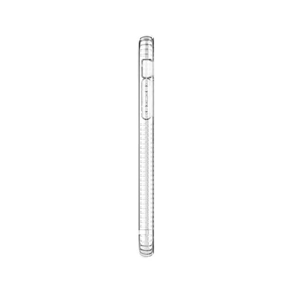 iPhone X beskytter dekslet af hybridmateriale med 3D kube mønster - Rosa Silver grey