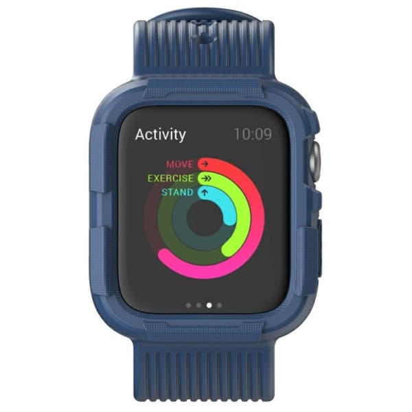 Apple Watch Series 5 40mm silikoninen ranneke - Sininen Blue