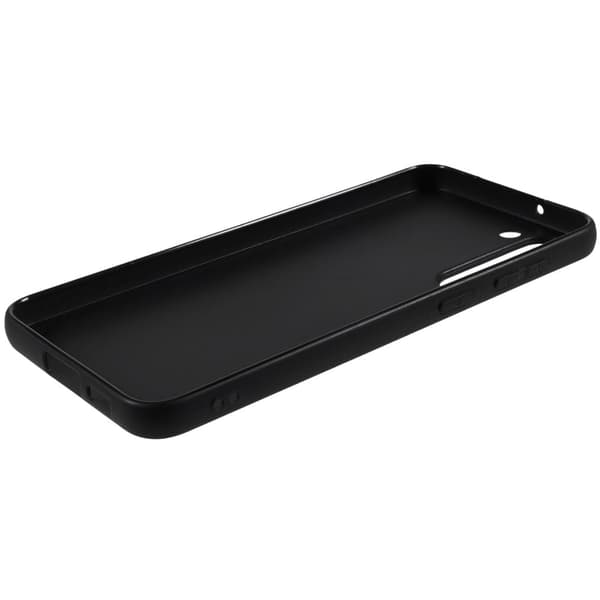 Mjukt och matt Samsung Galaxy S23 Plus skal Svart