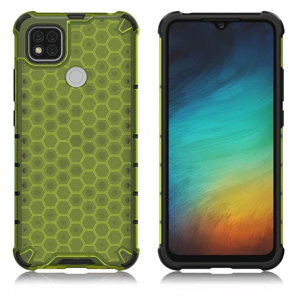 Bofink Honeycomb Xiaomi Redmi 9C Etui - Grøn Green
