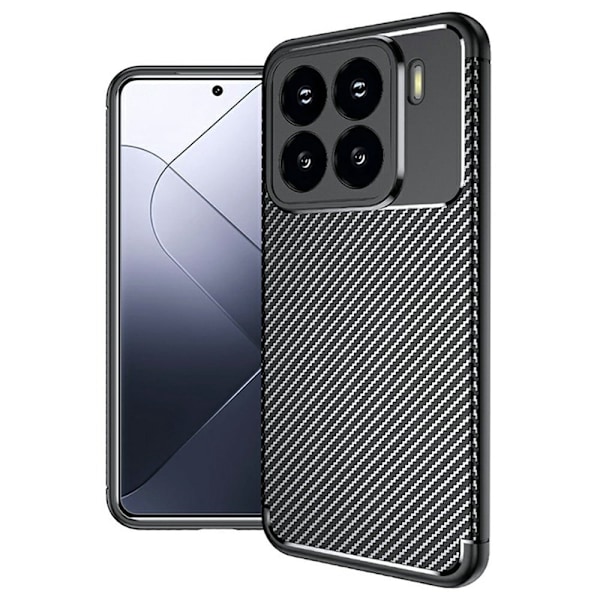 Carbon Shield Xiaomi 15 Pro deksel - Transparent Black