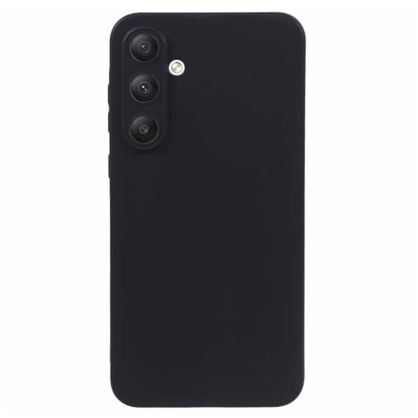 Blødt og mat Samsung Galaxy A25 cover Black
