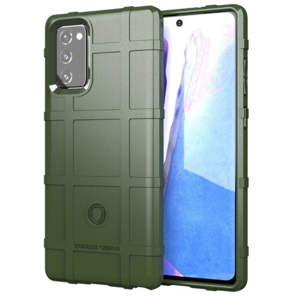 Rugged Shield Etui Samsung Galaxy Note 20 - Militærgrøn Green