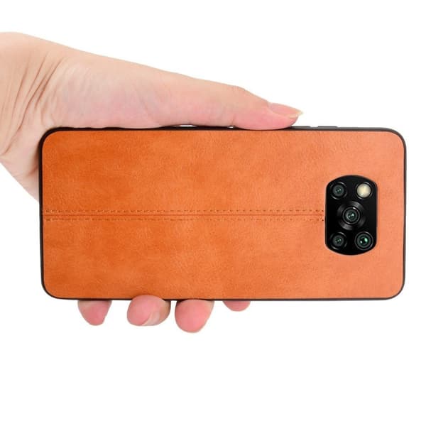 Admiral Xiaomi Poco X3 / Xiaomi Poco X3 NFC kotelot - Ruskea Brown