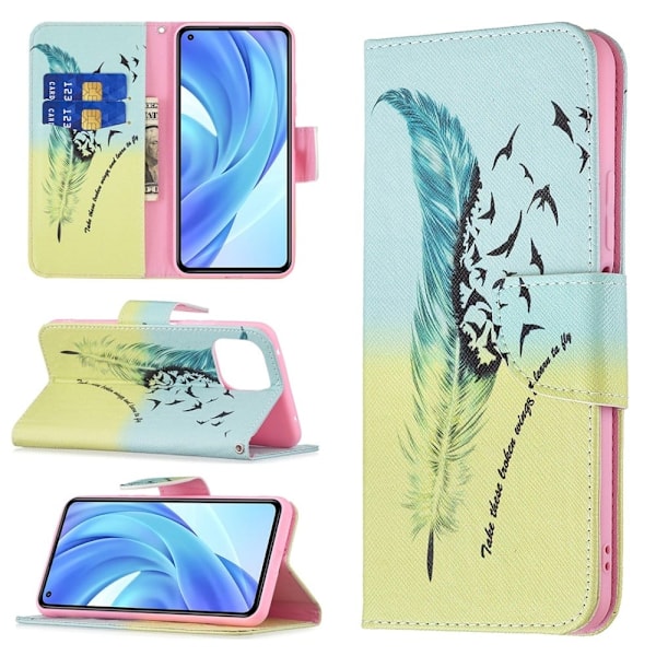 Wonderland Xiaomi 11 Lite 5G NE / Xiaomi Mi 11 Lite 5G / Xiaomi Mi 11 Lite fodral -Grön Grön