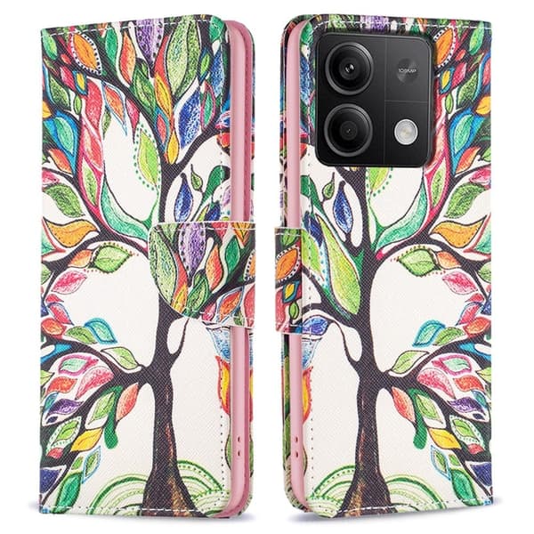 Wonderland Xiaomi Redmi Note 13 5G  fodral -Livsträd multifärg