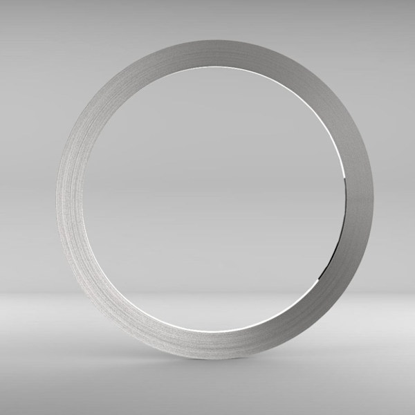 Samsung Galaxy Watch (46mm) halkskyddad ram - Silver Silvergrå