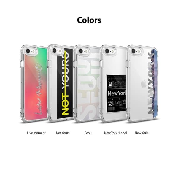 Ringke FUSION DESIGN - iPhone SE 2020 / 8 / 7 - Elävä Hetki Multicolor