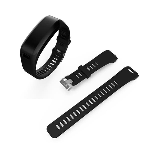 Garmin Vivosmart HR Silikoni Urheilu Kellon Ranneke - Musta Black